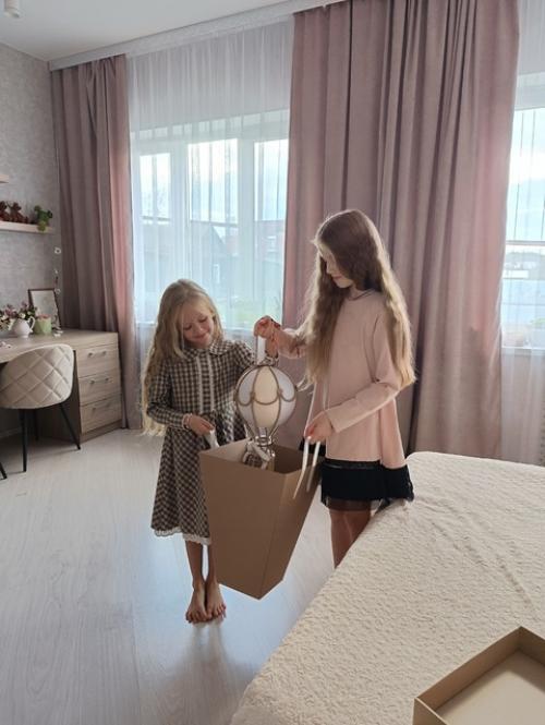 Оригинальный сюрприз, украшение интерьера детской или взрослой комнаты - подвесной аэростат в миниатюре можно использовать как декор или подарок. 02