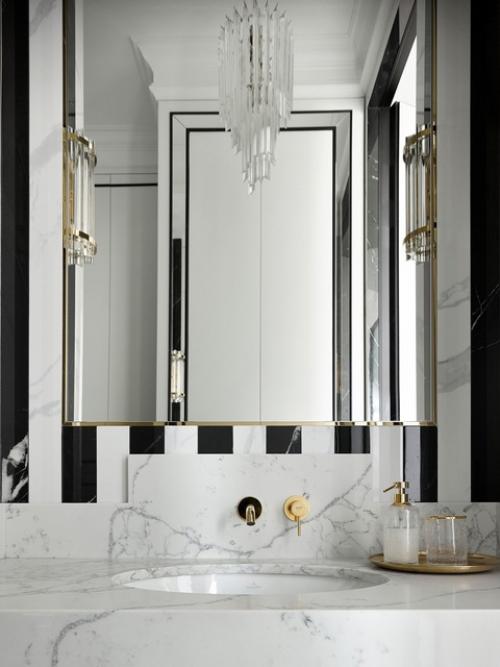 Потрясающая двухкомнатная квартира в духе парижских интерьеров. 08