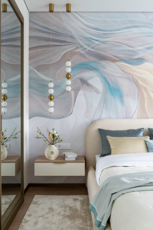 Дизайн 1-комнатной квартиры 33 м 2 в ЖК Level нагатинская в Москве. 08