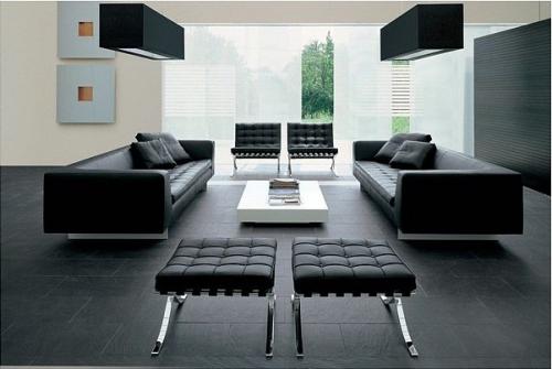 Черная мебель - особая тема в дизайне интерьера.