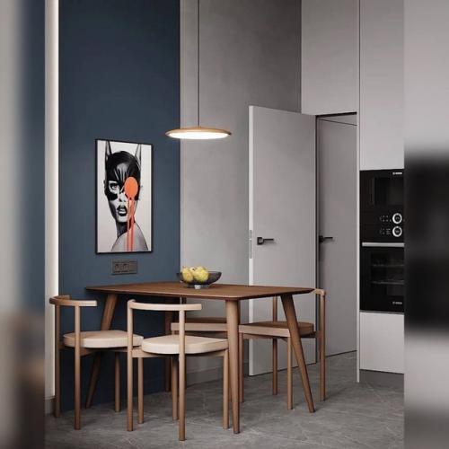 Стильная кухня в природных оттенках! 05