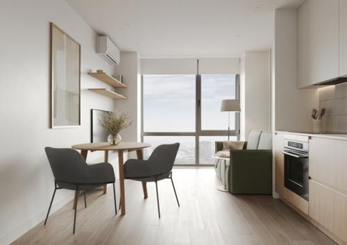 Проект 1-комнатной квартиры 42 м 2 в Москве. 01