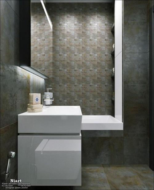 Проект интерьера квартиры - студии 30 кв. 06 Проект интерьера квартиры - студии 30 кв. 06