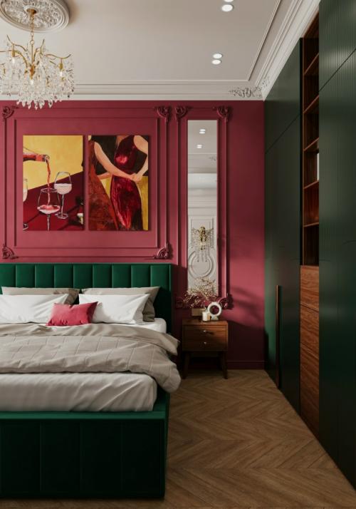 Эффектный проект 1-комнатной квартиры 48 м 2 в ЖК Will Towers в Москве. 09