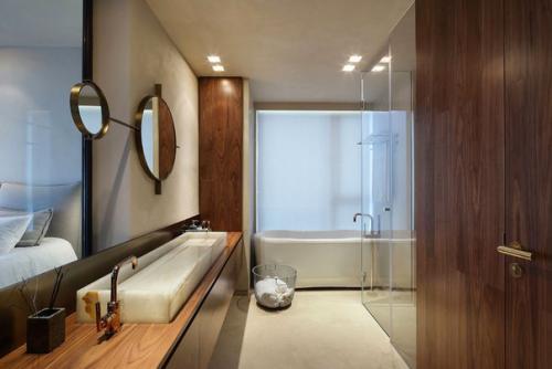 Восток и Запад в интерьере квартиры в Китае. 08