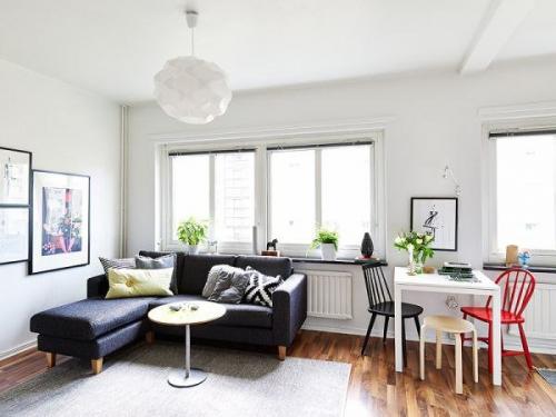 Как вам оформление квартирки 25 кв.