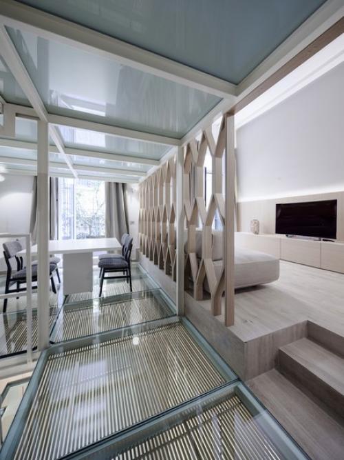 Трёхуровневая квартира в Милане. 04