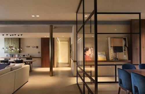 Восток и Запад в интерьере квартиры в Китае. 01