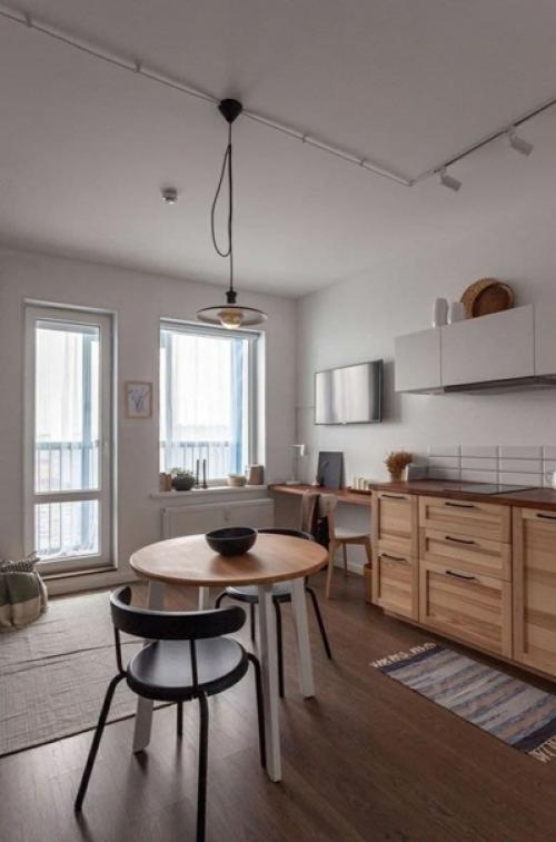 Ещё одна квартира в белом цвете. 01