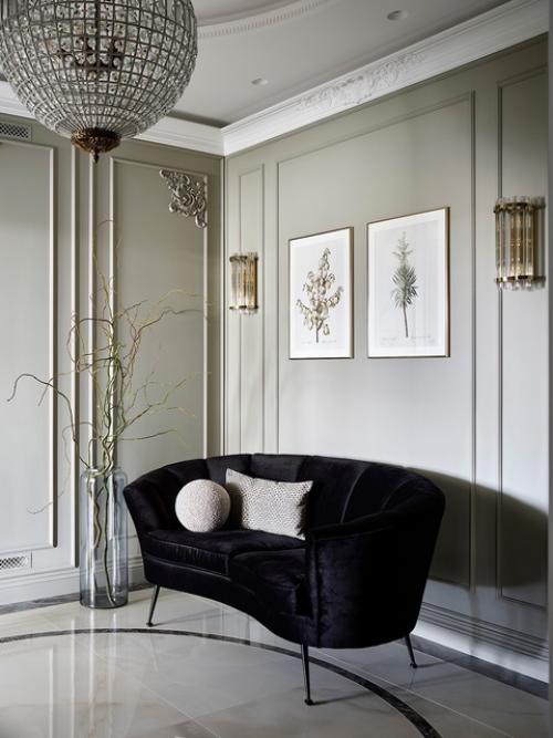 Шикарная квартира в стиле американской классики. 09