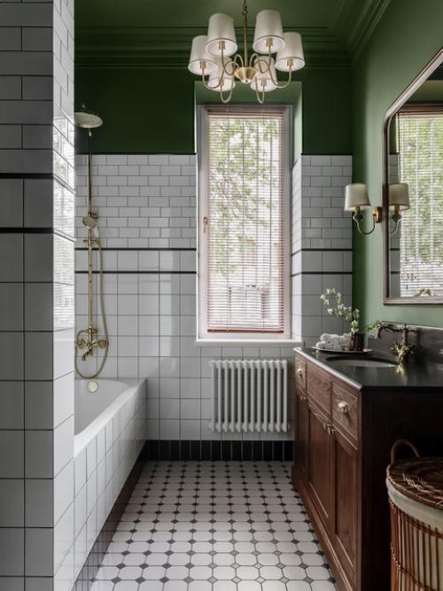 Атмосферная трехкомнатная квартира в старом фонде. 06