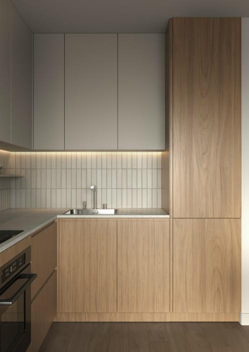 Проект 1-комнатной квартиры 42 м 2 в Москве. 05