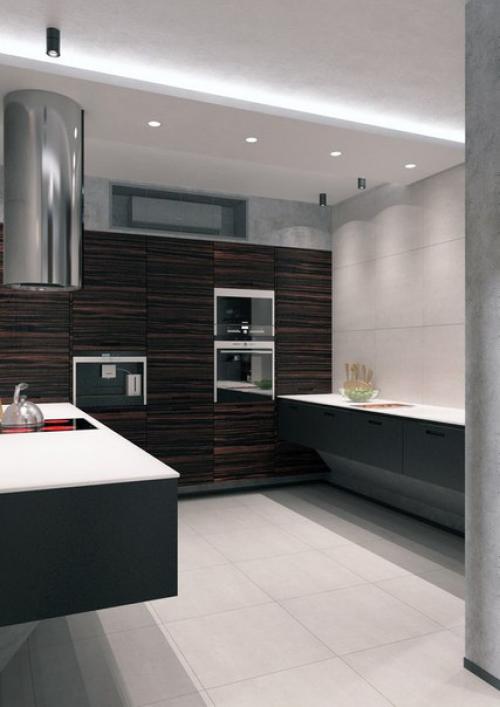 Создавая эту квартиру для молодой семьи, дизайнеры взяли на вооружение максимум современных Находок в области дизайна интерьеров. 03