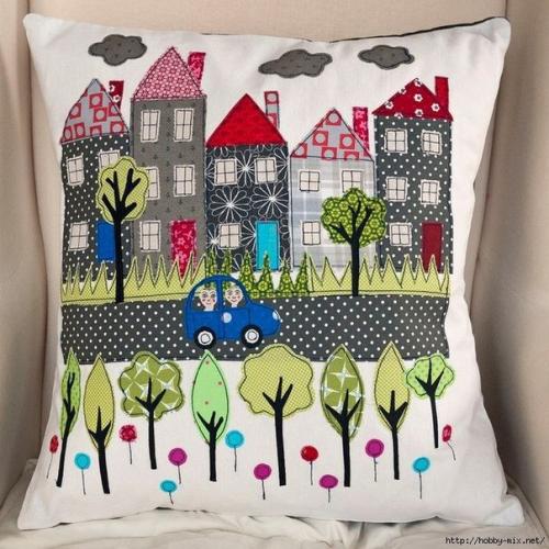 Декоративные подушки.  Идеи для вдохновения? 01