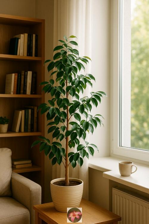 Фикус Бенджамина - Элегантность и Польза для Вашего Дома. Фикус Бенджамина - Элегантность и Польза для Вашего Дома.
