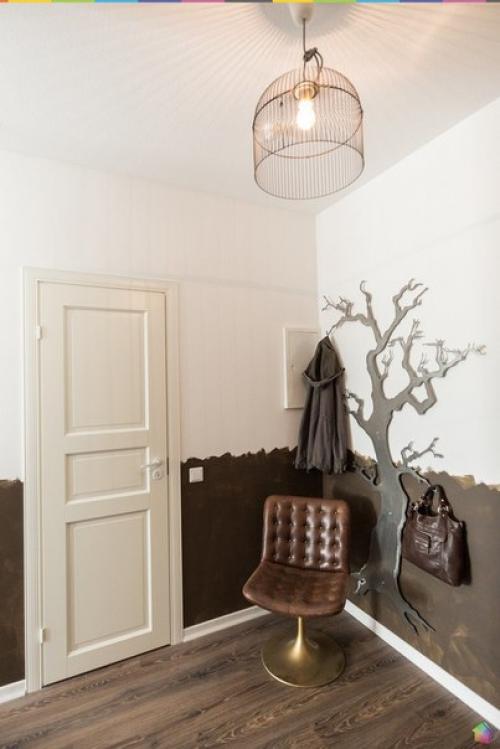 Компактная квартира в девяткино с барной стойкой и винтажными элементами ч. 2. 06