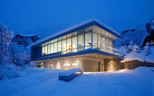 Горная резиденция от Studio B Architects.