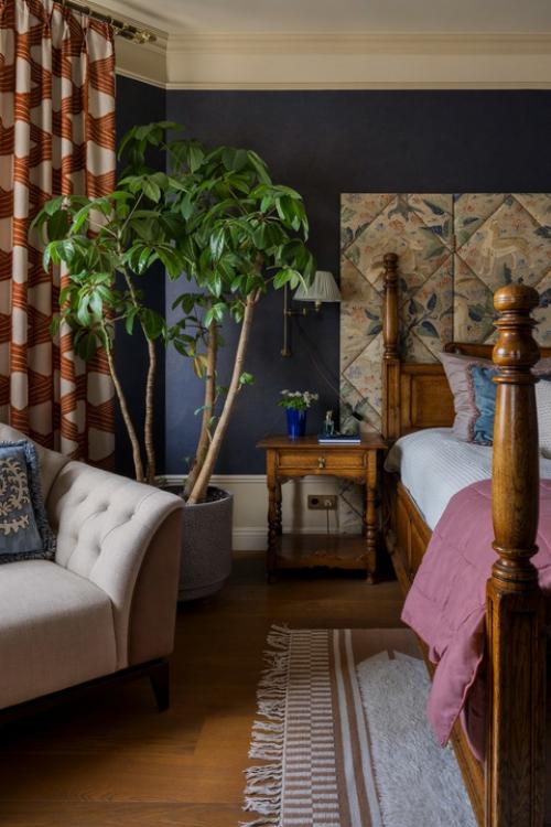 Топ - 3 способа создать красивый интерьер с темными стенами. 03