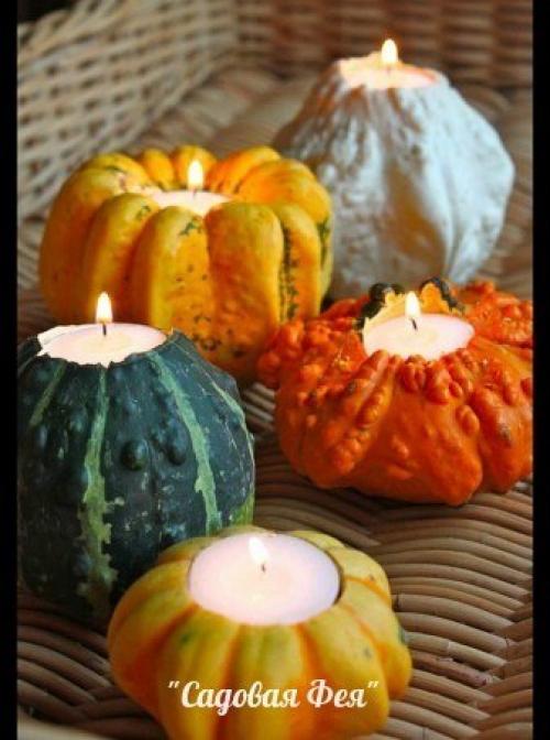 Самый осенний декор: мы украшаем интерьер тыквами. 02