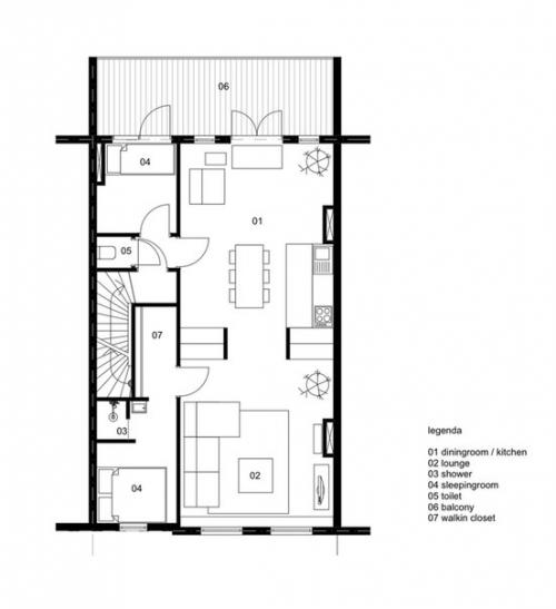 Реконструкцию верхнего этажа дома в Голландии выполнила архитектурная фирма Global Architects. 08