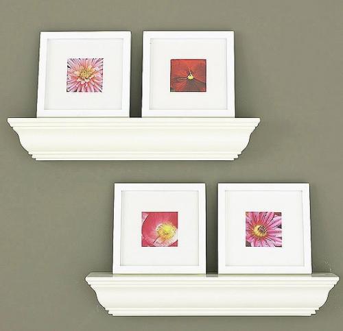 Настенные полки в интерьере - это незаменимый атрибут для любого дома. 05