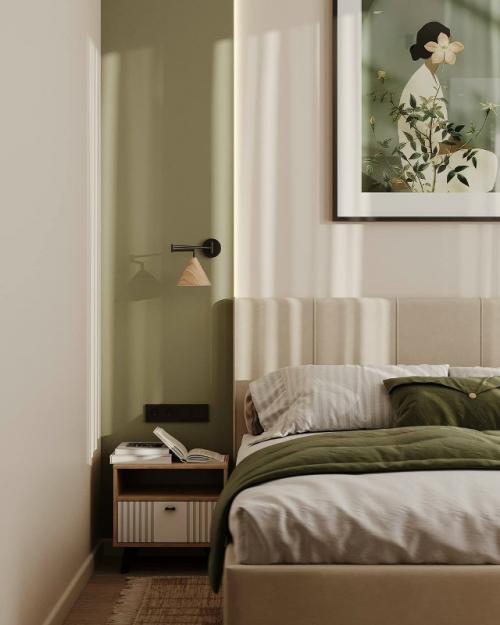 Интерьеры спален от дизайнера Марины кунициной: 01