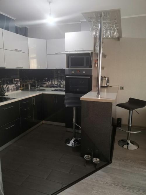 Как вам кухонька в кв студии? 01