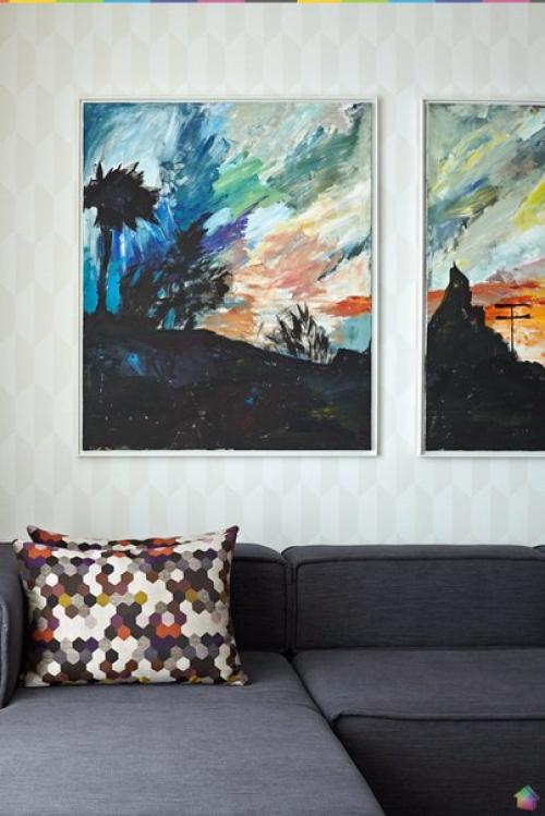 Просторная квартира для любительницы путешествий и фильмов Стэнли кубрика ч. 1. 02