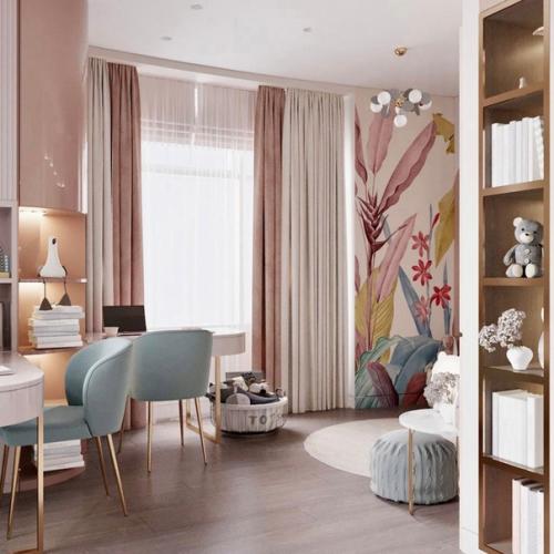 Современный интерьер с праздничными нотками. 02