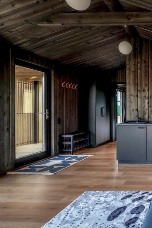 Интерьер компактного загородного дома 35, 3 кв. 06