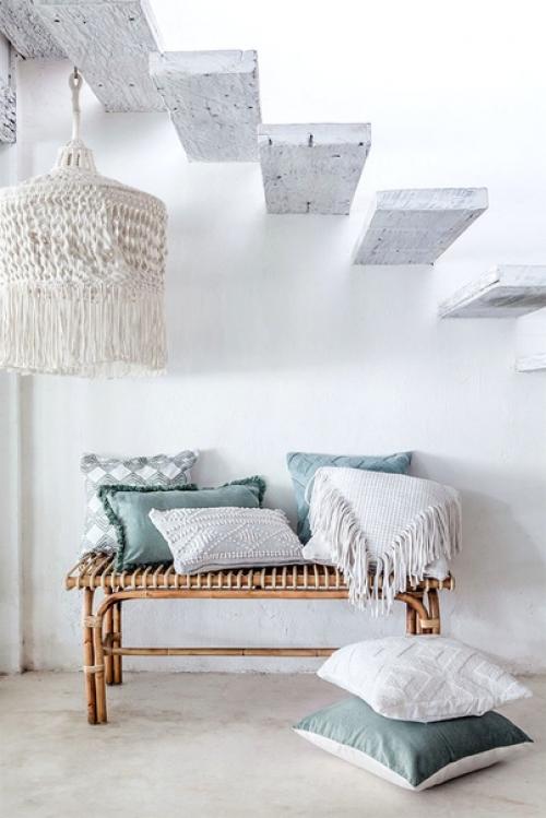 Модныйинтерьер бахрома - интересный тренд, который можно использовать в интерьерах самых разных стилей. 04