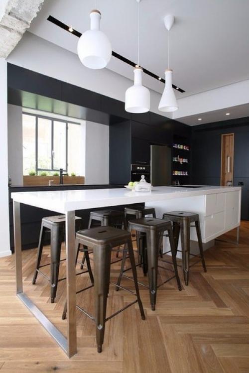 Интерьер квартиры с двумя спальнями, разработанный студией Dori - Interior Design. 04