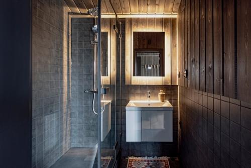 Интерьер компактного загородного дома 35, 3 кв. 09