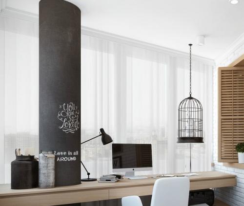 Современный балкон - это продолжение пространства квартиры. 02