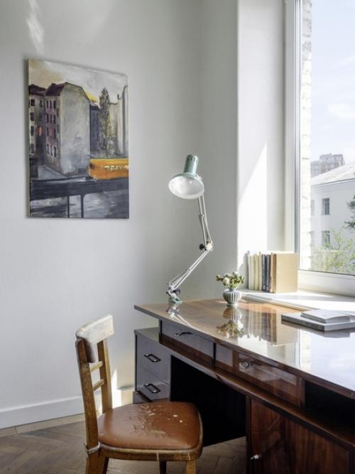 Проектыкоторыенасвдохновляют. Интерьер - проект архитектора Ии турабелидзе для квартиры постройки 1950-х гг. в центре Киева. 05