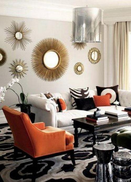 Мы декорируем стену за диваном. 03