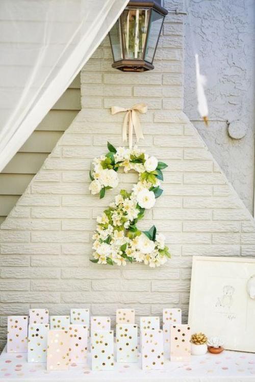 Идеи цифр из различных материалов для декора праздника? 04