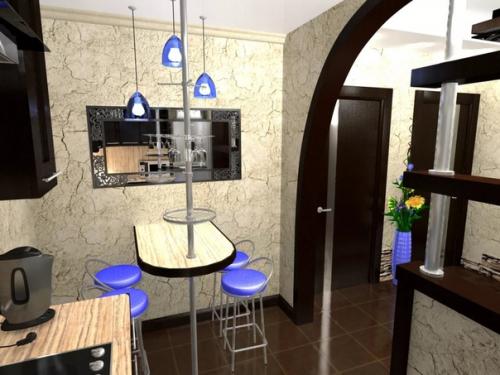 Актуальные идеи для маленькой кухни. 03 Актуальные идеи для маленькой кухни. 03