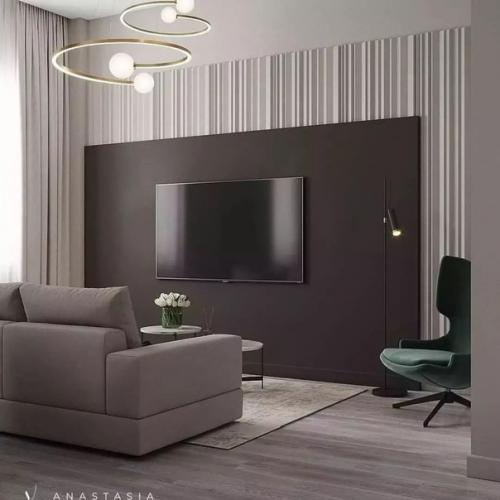 Эстетичный, удобный, продуманный до мелочей интерьер этой кухни - гостиной площадью 27 кв. 06