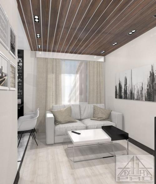 Дизайн небольшой квартиры от нашей Студии Дизайна и АрхитектурыAlexart - PRO. 03