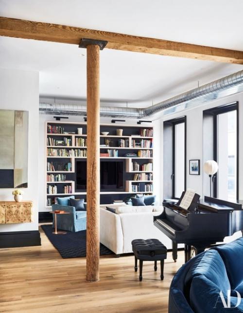 В_гостях_у_звезды: апартаменты актёра лива шрайбера в Нью-йорке. 01