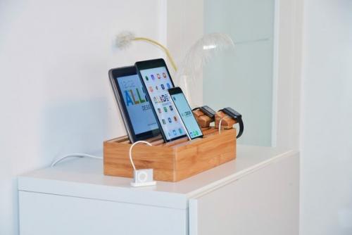 Синхронная Зарядка: стильная док - станция зарядит одновременно все гаджеты в доме. 01