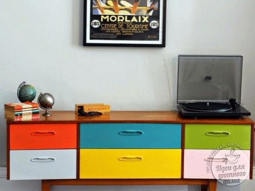 Идеи реставрации ретро мебели. 07