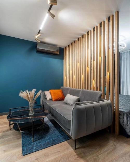 Превосходная квартира.  Из типовой панельки со старым ремонтом получился яркий и функциональный интерьер без перепланировки. 04