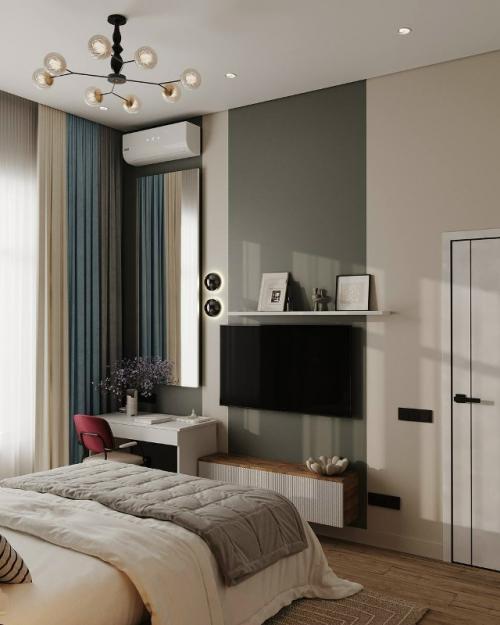 Интерьеры спален от дизайнера Марины кунициной: 07