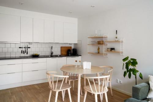 Пятидесятиметровая квартира в Стокгольме. 02