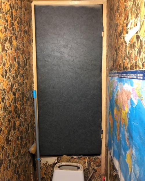 Наш санузел.  Объединили ванную и туалет и, конесно, немного изменили интерьер. 01