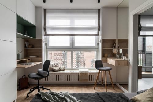 Интерьер 1-комнатной квартиры 42 кв. 07