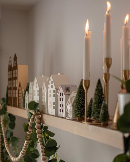 Приятное сочетание бежевого и белого цвета в дизайне уютного дома. 07