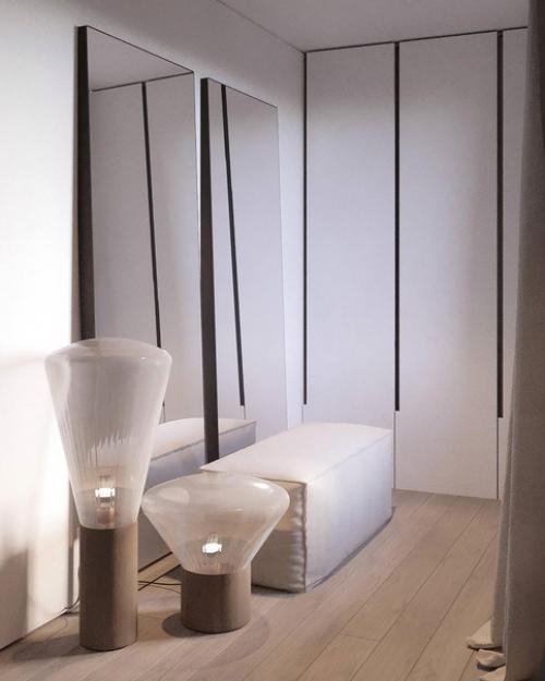 Ощутите спокойное очарование мягких и сдержанных оттенков в проекте дизайна интерьера кухни гостиной в частном доме. 06